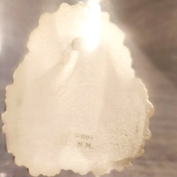 Vintage Heritage  Pewter Coffee Tea Hot Cocoa Grapes with Vine Clear Glass  1996 - Picture 3 of 8